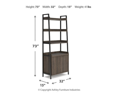 Zendex 72" Bookcase