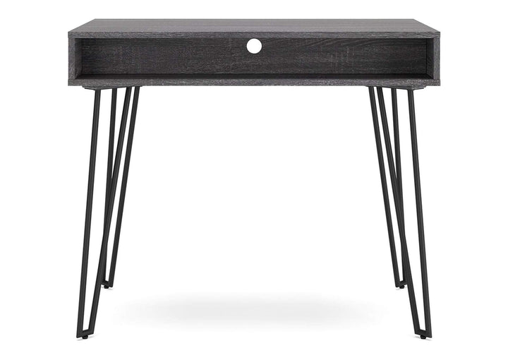 Strumford Black/Gray Home Office Desk (6615590797408)