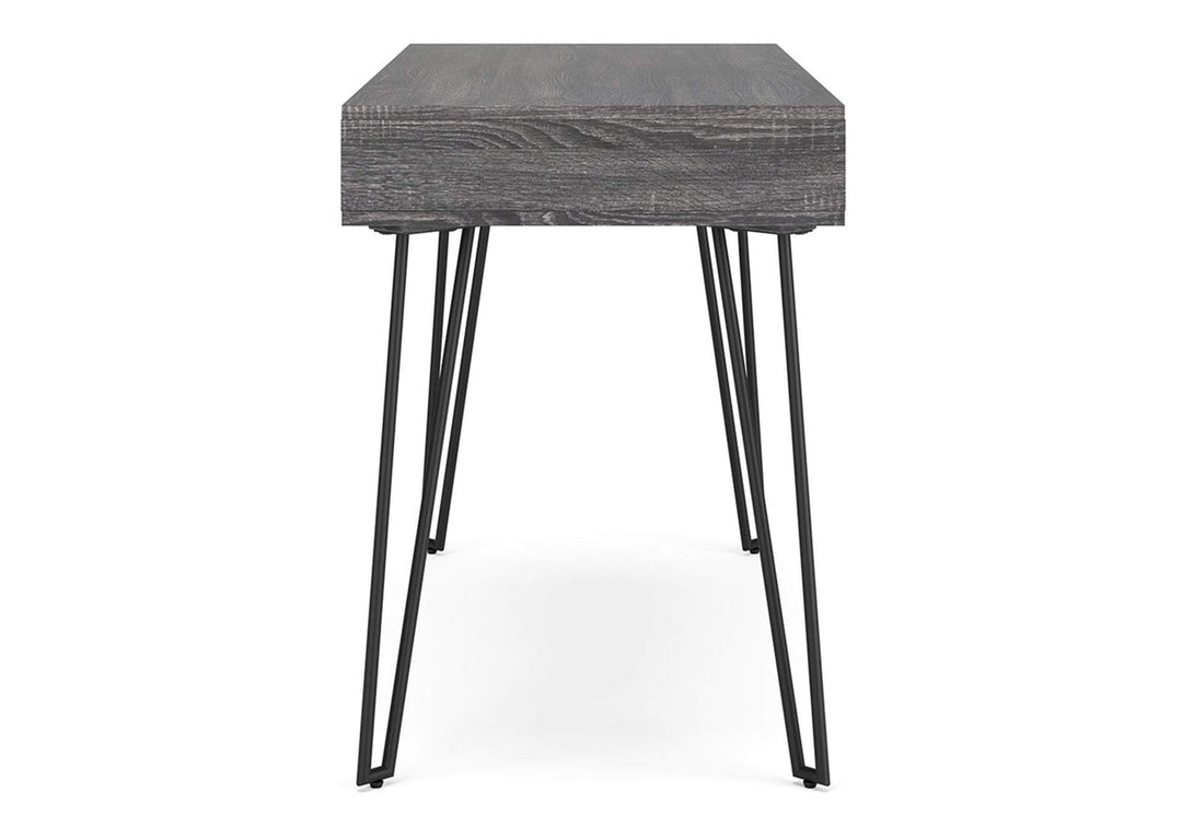 Strumford Black/Gray Home Office Desk (6615590469728)