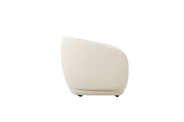 Boho Cream Boucle 1 Seater