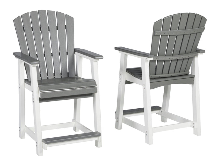 Transville Outdoor Counter Height Bar Stool (Set of 2) (6622996856928)