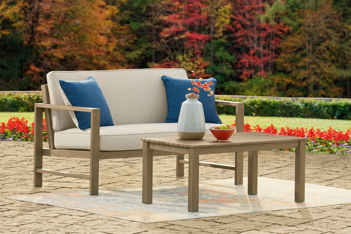 Brown Outdoor Table Set (6588883173472)