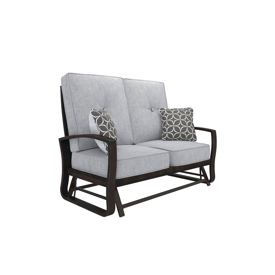 Castle Island Loveseat Glider with Cushion (6622995546208)