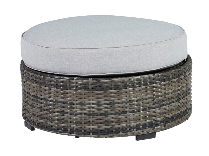 Harbor Court Ottoman with Cushion (6622994497632)