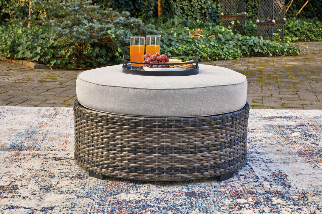 Harbor Court Ottoman with Cushion (6622994497632)