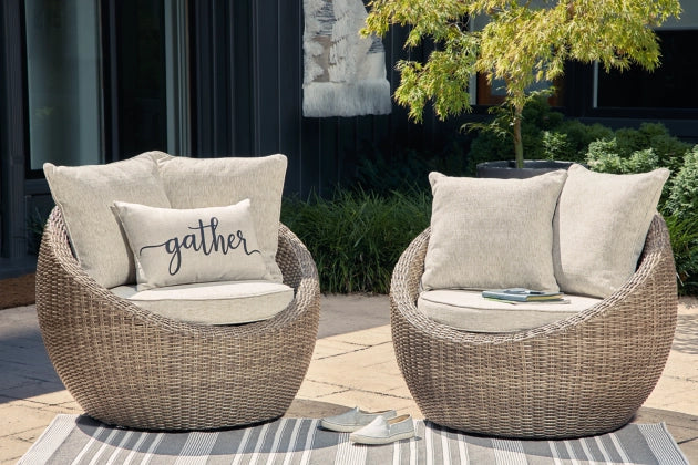 DANSON Swivel Lounge with Cushion (Set of 2) (6622994202720)