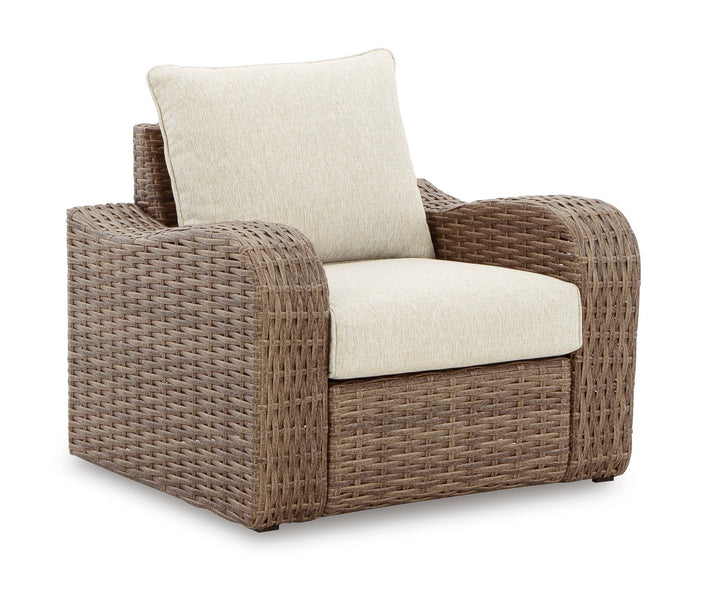 SANDY BLOOM Lounge Chair with Cushion