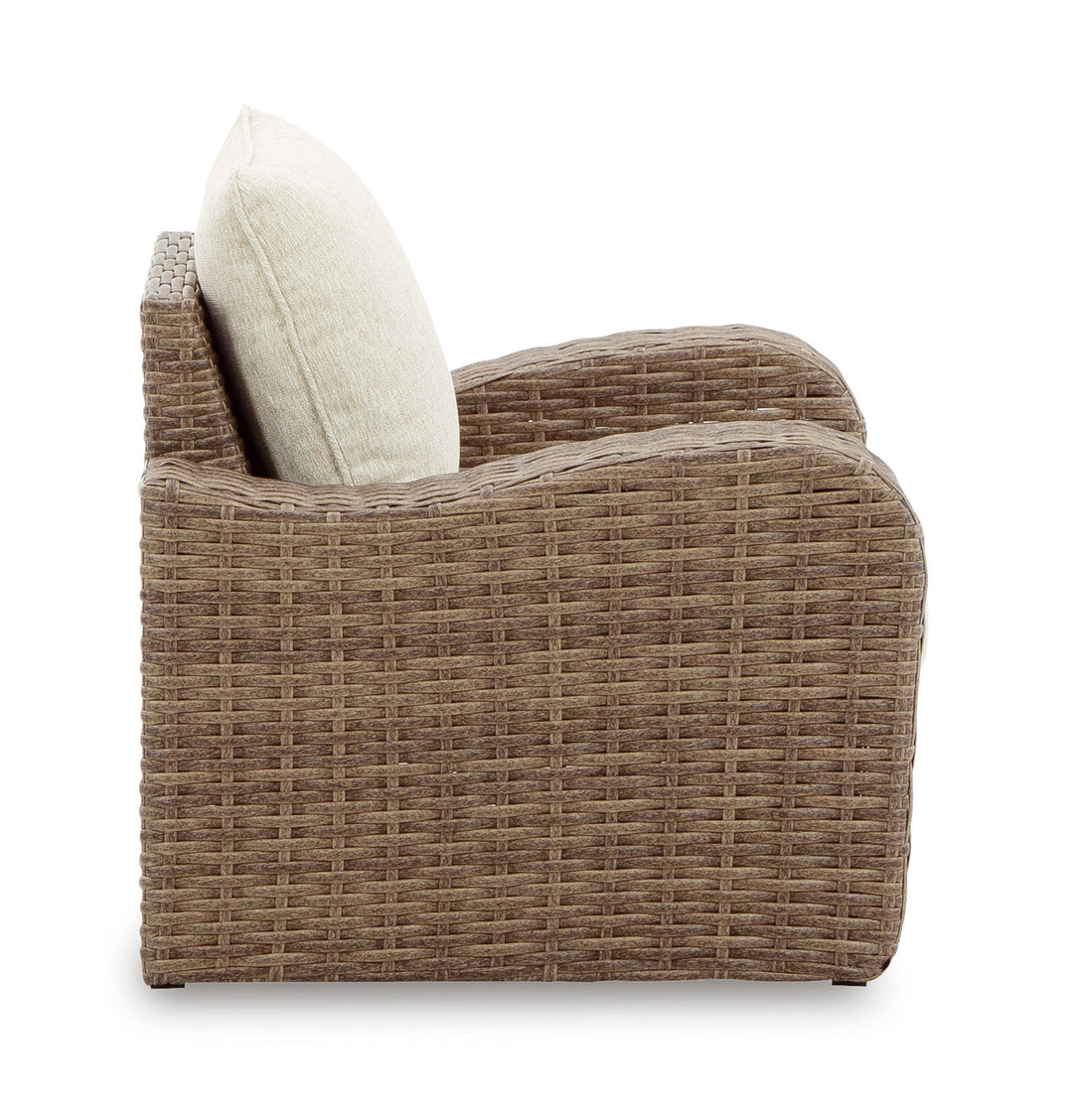 SANDY BLOOM Lounge Chair with Cushion