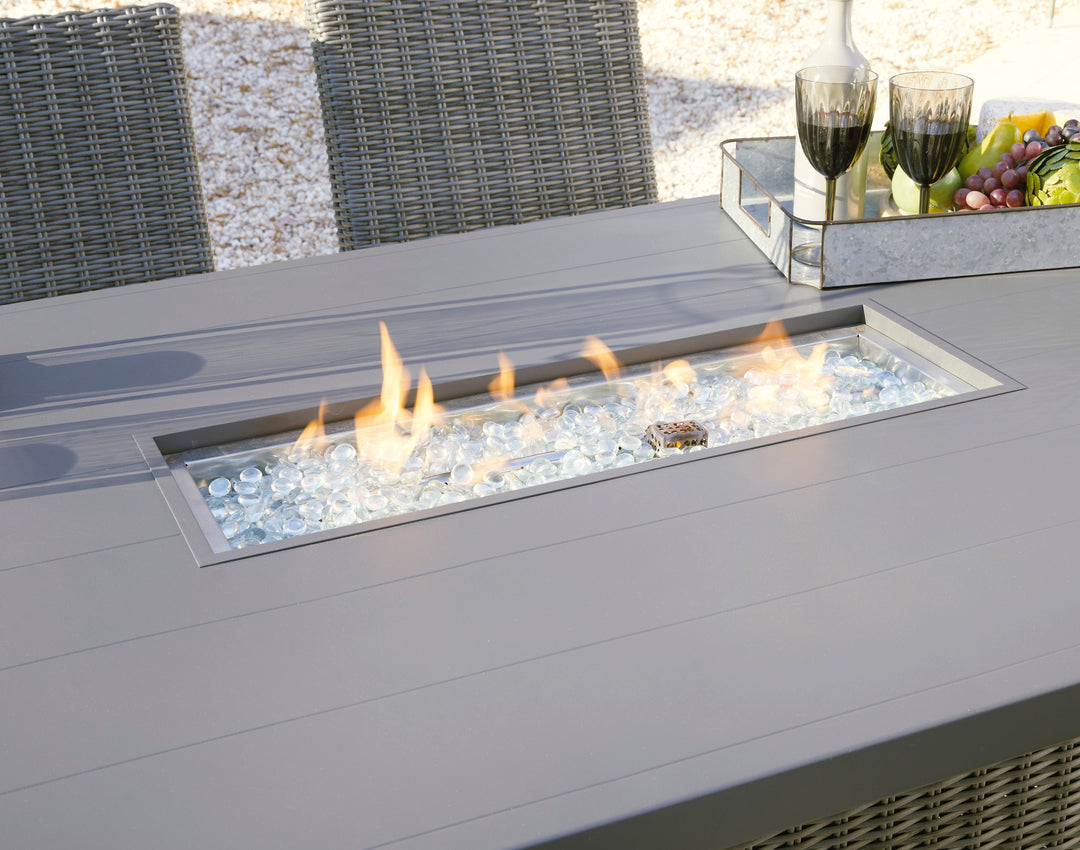 Palazzo Outdoor Bar Table with Fire Pit (6622993350752)