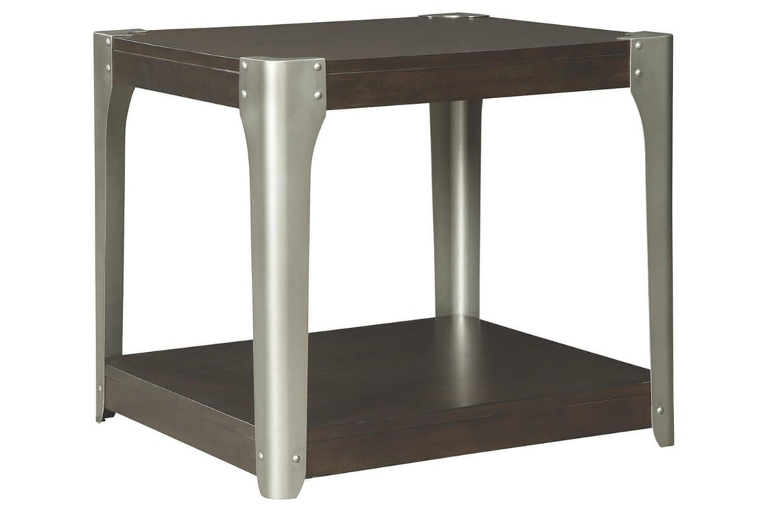 Geriville End Table - Al Rugaib Furniture (2218559438944)