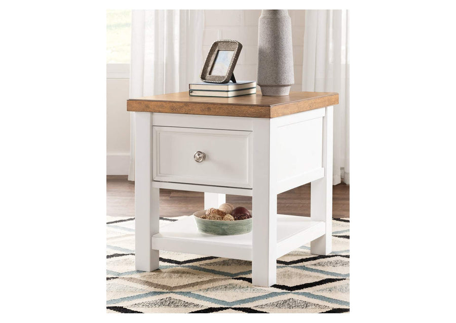 Rectangular End Table (6604129632352)