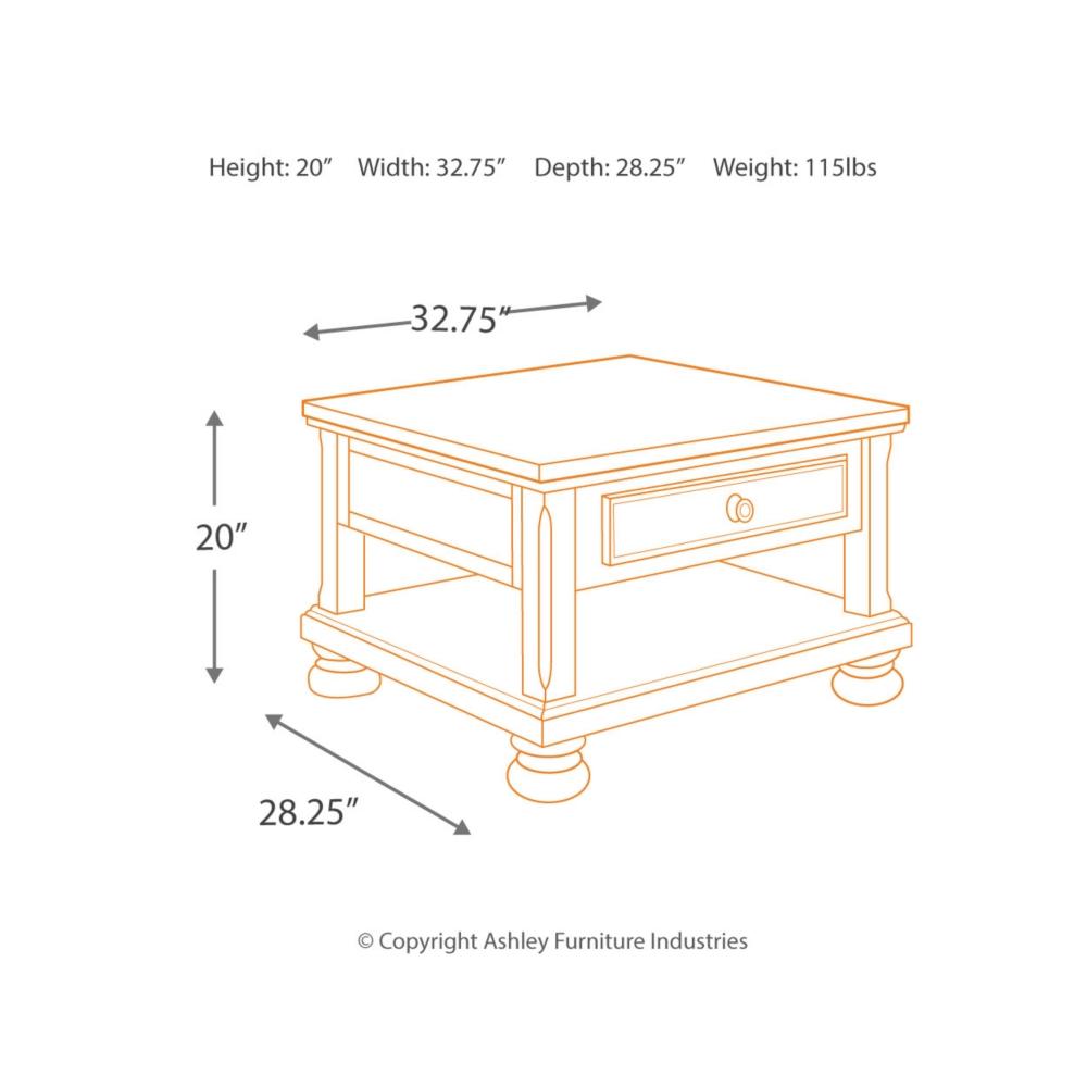 Porter Lift Top Cocktail Table - Al Rugaib Furniture (9666998226)