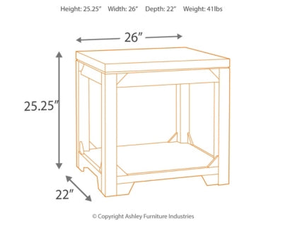 Rogness End Table