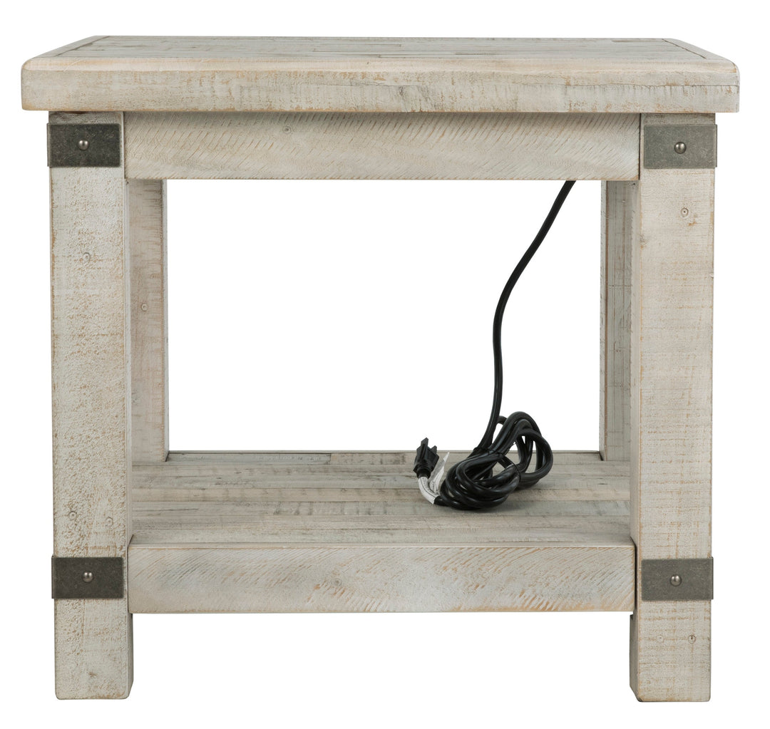 RECTANGULAR END TABLE (6621793189984)