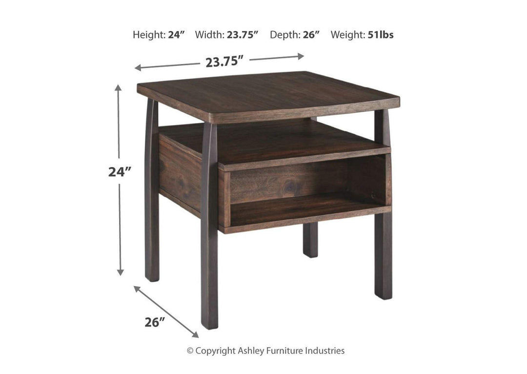 Vailbry End Table (6621776248928)