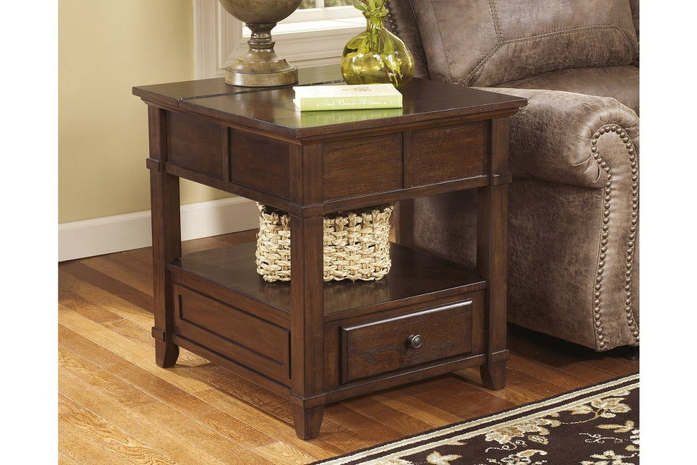 Gately Rectangular End Table - Al Rugaib Furniture (1508521672800)