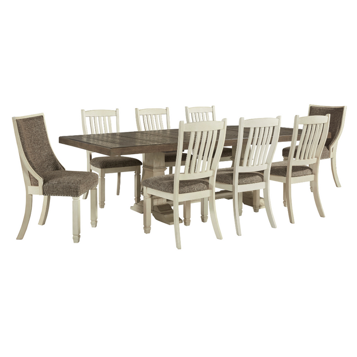 Dining Table Set 10 Chairs (6596540727392)