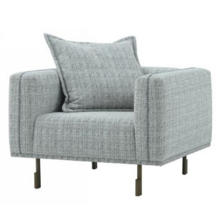 Tweed Grey Living Room Set