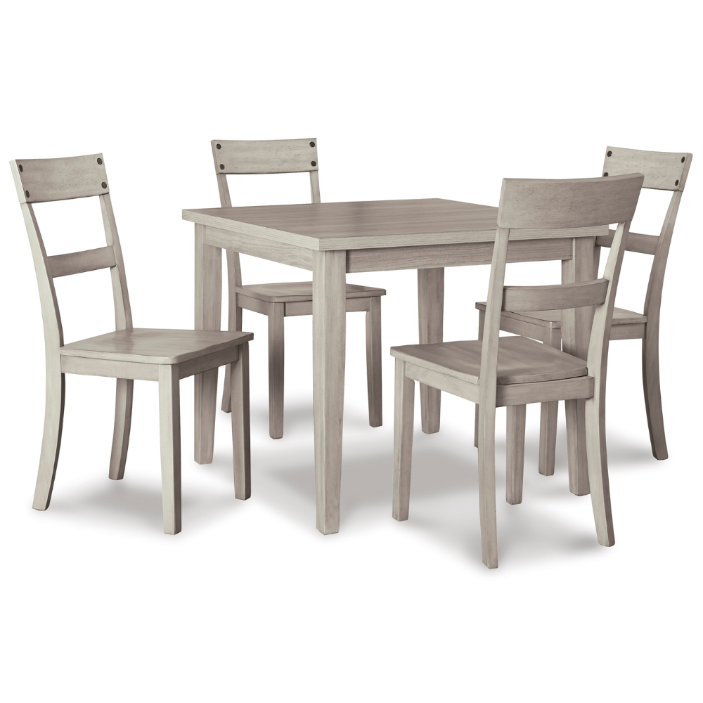 Loratti Dining Table and Chairs (Set of 5) (6646735601760)