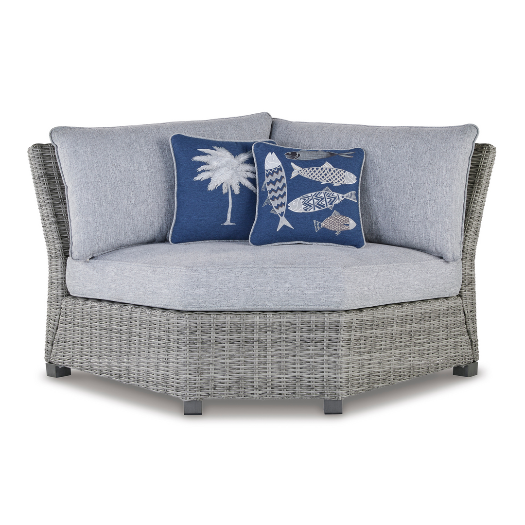 Naples Beach Outdoor Corner with Cushion