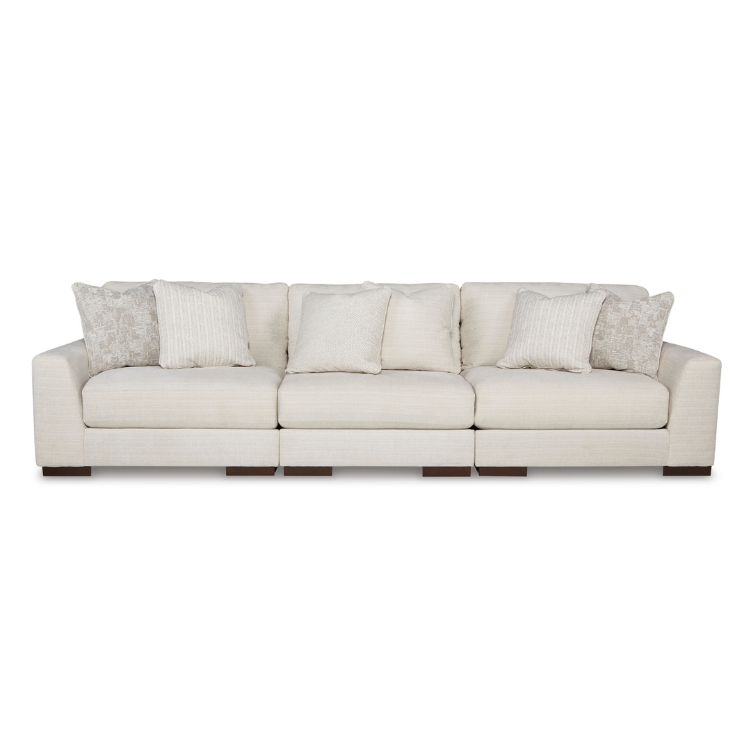 Lyndeboro Brown/Beige XL Sofa