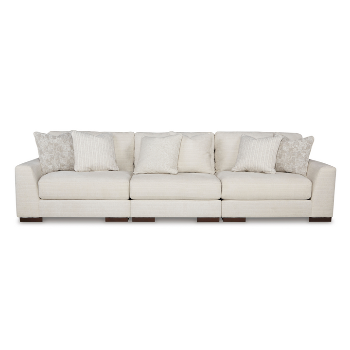 Lyndeboro Brown/Beige XL Sofa