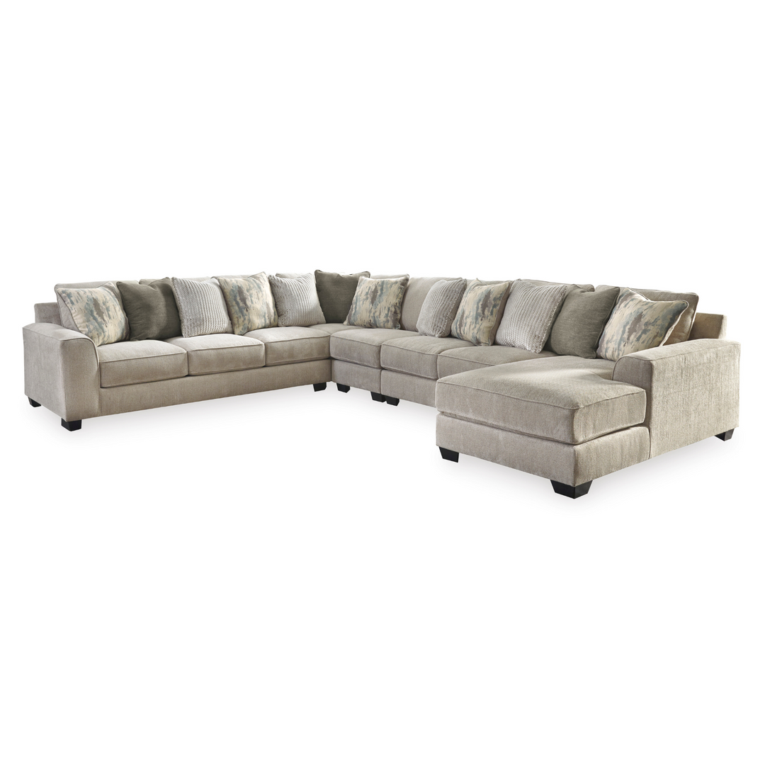 Ardsley 5-Piece Sectional with Chaise