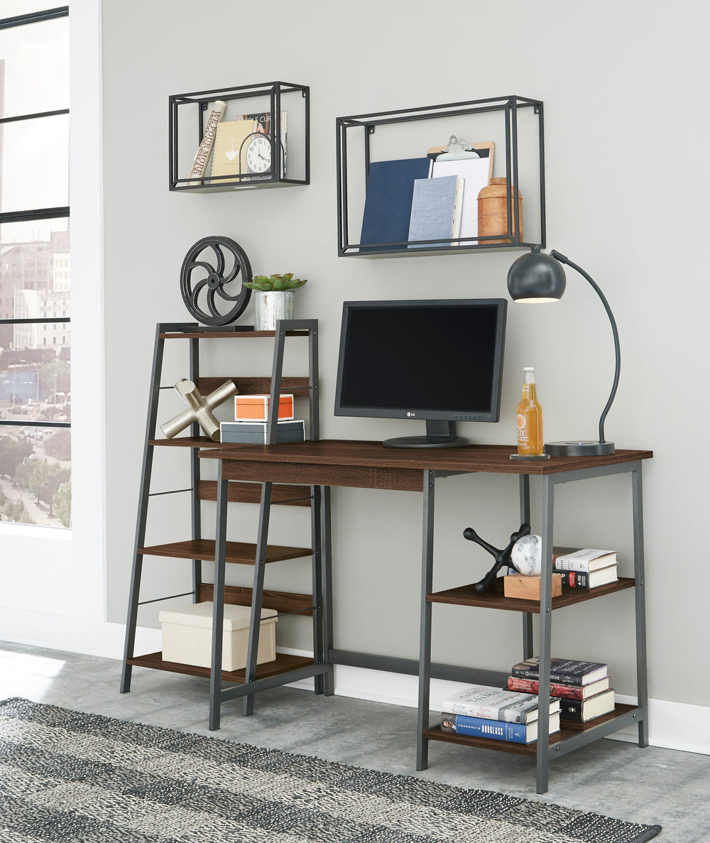 HOME OFFICE DESK AND SHELF (6621290659936)