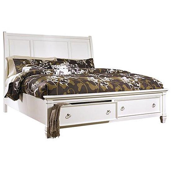 Prentice Sleigh King Bed with Storage Bedroom Set 2 (6558264590432)