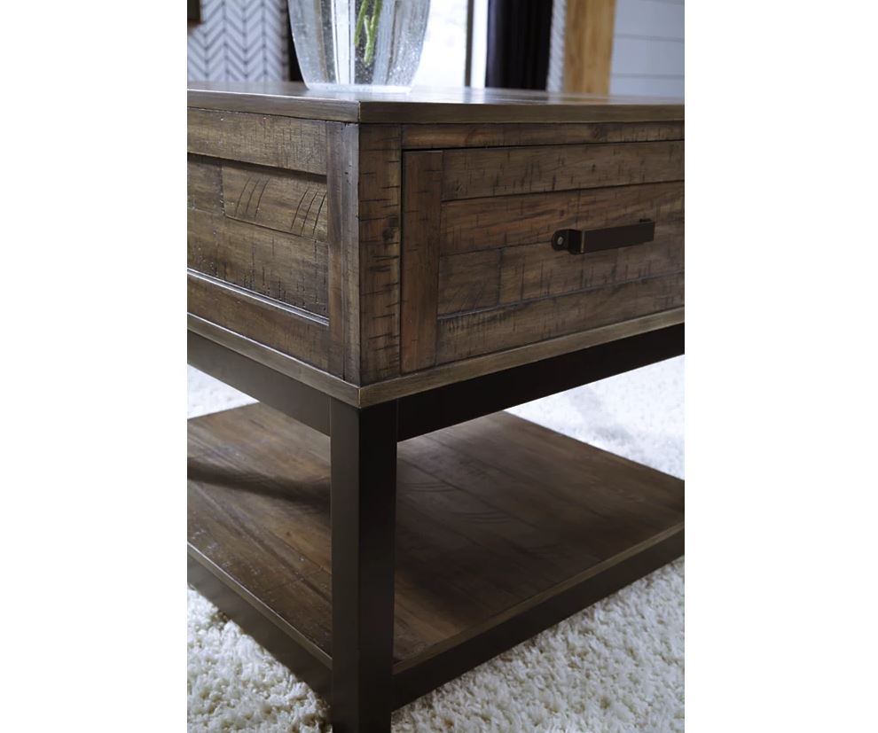 RECTANGULAR END TABLE (6604128976992)