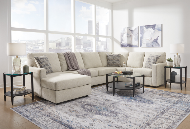 Edenfield White Laf Sectional