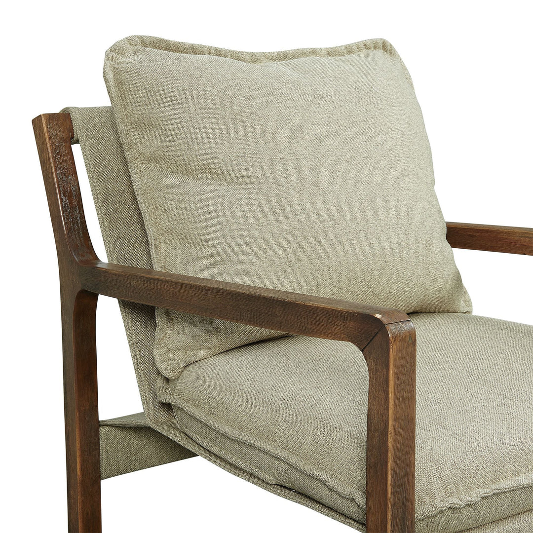 Spitfire Wood Trim Chair In Mekinney Fawn (6622746378336)