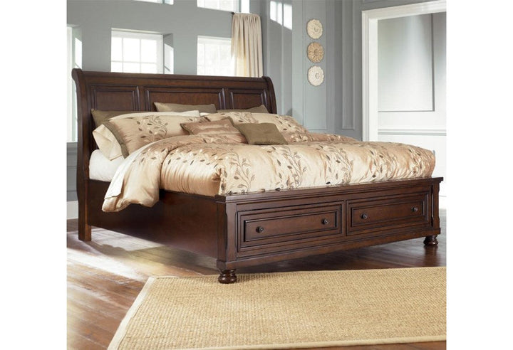 Porter Queen Sliegh Bed Bedroom set (6558266687584)