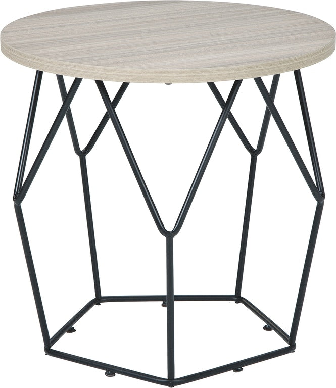 ROUND END TABLE (4738838102112)