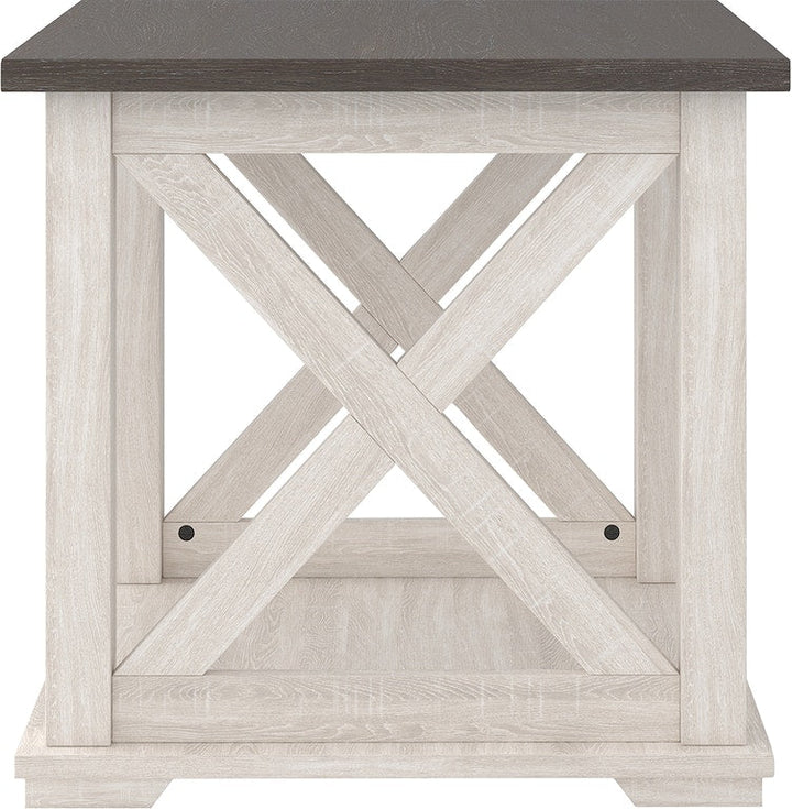 SQUARE END TABLE (4596919337056)